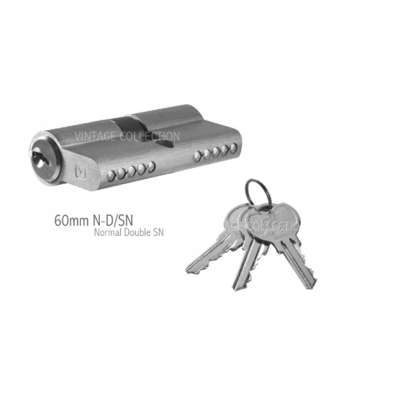 Silinder 60mm Biasa Double Open